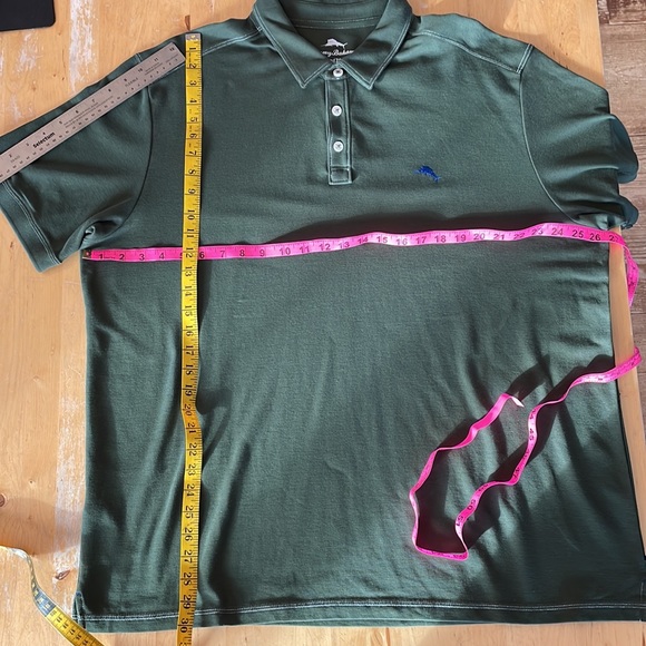 Tommy Bahama 🦈 Polo, green, IslandZone, XXL - Picture 8 of 9